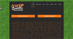 Desktop Screenshot of orangesigns.co.za